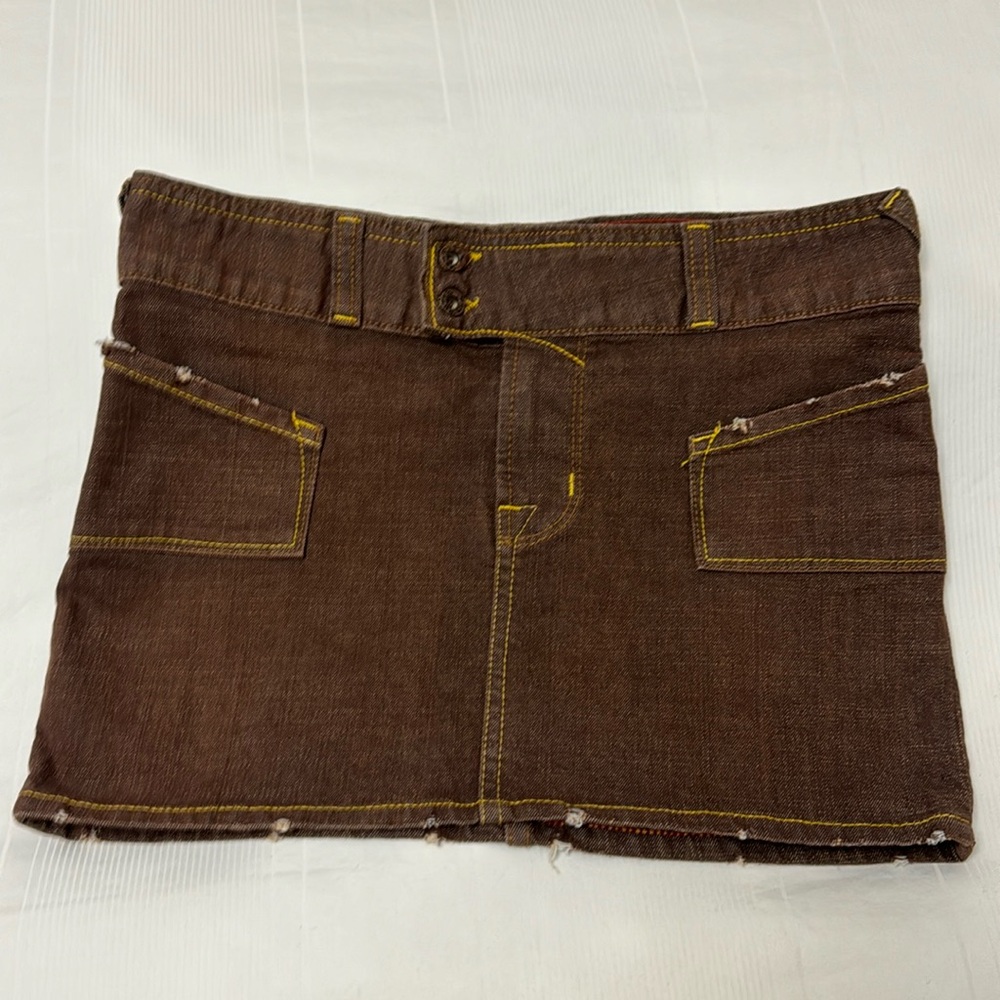 Von Dutch Denim Skirt